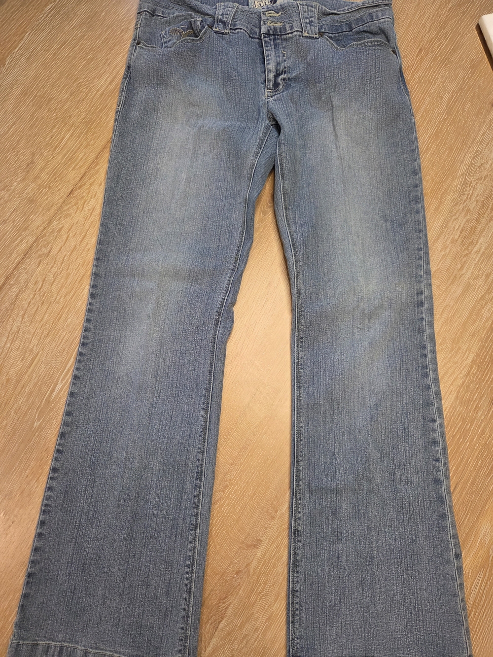 Jolt denim garment Jeans "Live Your Own Dream, Follow Your Heart" Size 11